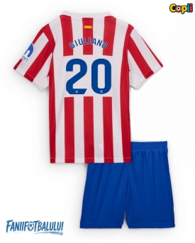 Atletico Madrid Giuliano Simeone #20 Echipament de Fotbal Replică 2025-26 Copii Acasa (+ Șorturi)